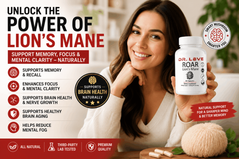 Lion's Mane mushroom benefits for memory, focus, and brain health